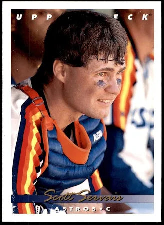 1993 Upper Deck Scott Servais Baseball Card #613