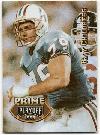 1995 Prime Playoff Ray Childress Football Card #147