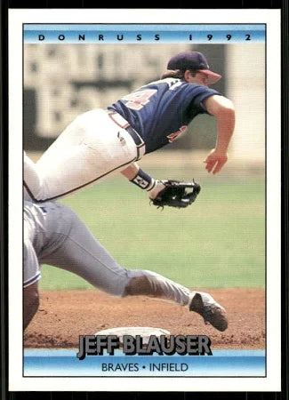 1992 Donruss Jeffrey Michael Blauser Baseball Card #228