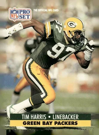 1991 Bowman Tim Harris Football Card #174