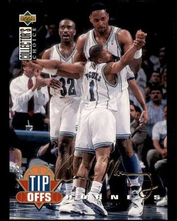 1994 Upper Deck Collectors Choice Alonzo Mourning Basketball Card #168
