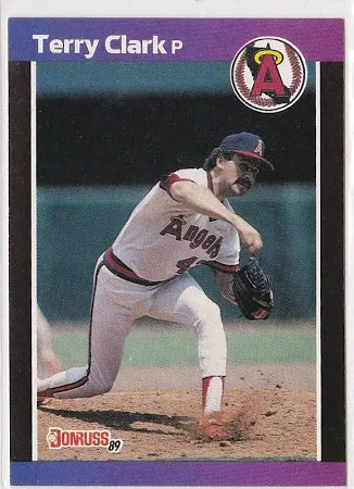1989 Donruss Terry Lee Clark Baseball Card #607