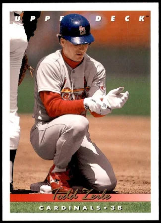 1993 Upper Deck Todd Zeile Baseball Card #569
