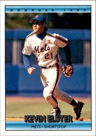 1992 Donruss Kevin Daniel Elster Baseball Card #307