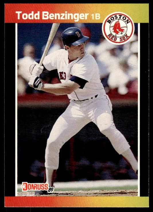 1989 Donruss Todd Eric Benzinger Baseball Card #358