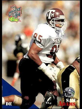 1994 Classic Pro Line Rookie Sam Adams Football Card #335