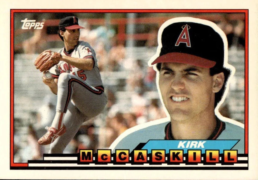 1989 Topps Kirk Edward McCaskill Baseball Card #149