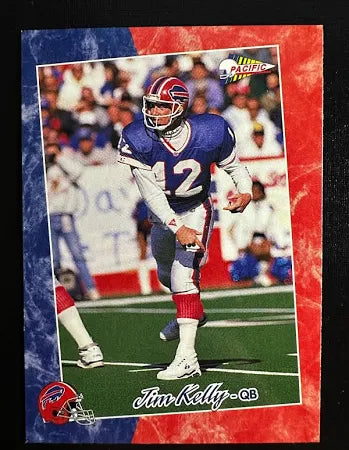1993 Pacific Jim Kelly Football Card #206