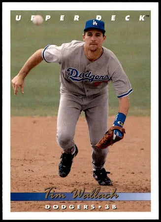 1993 Upper Deck Tim Wallach Baseball Card #547