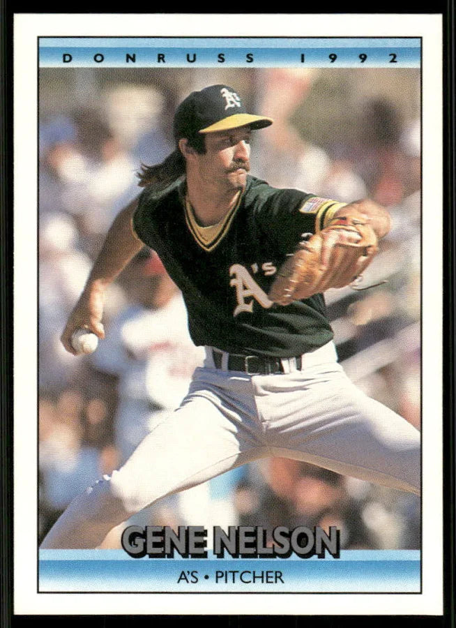 1992 Donruss Wayland Eugene Nelson Baseball Card #696