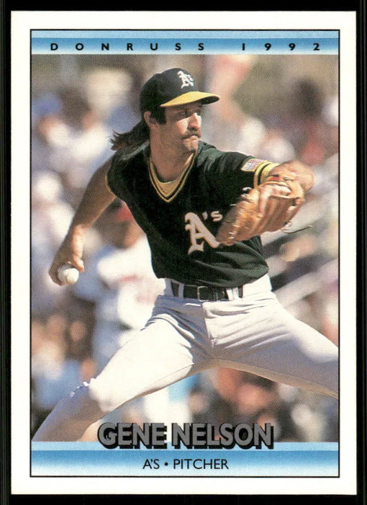 1992 Donruss Wayland Eugene Nelson Baseball Card #696