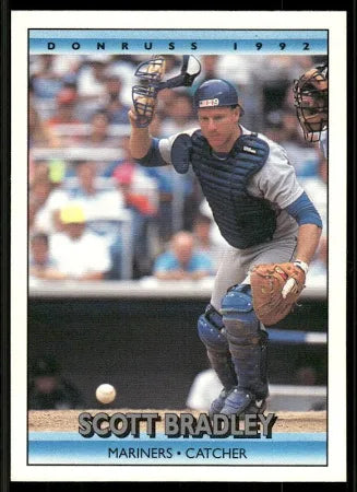 1992 Donruss Scott William Bradley Baseball Card #713