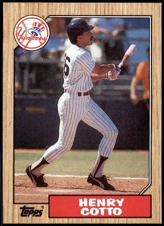 1987 Topps Henry Cotto Baseball Card #174