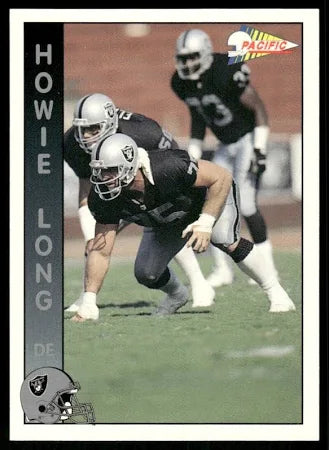 1992 Pacific Howie Long Football Card #472