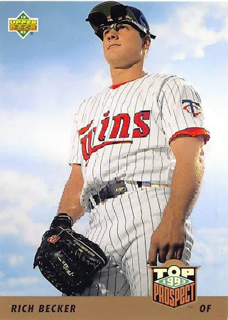 1993 Upper Deck Top Prospects Rich Becker Baseball Card #447