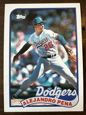 1989 Topps Alejandro Pena Baseball Card #57
