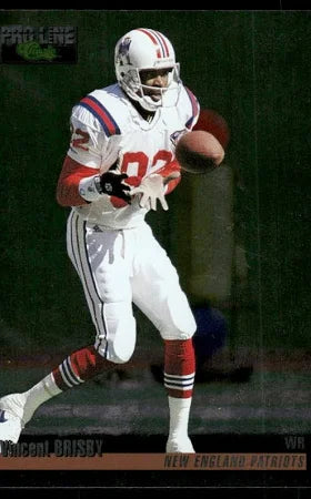 1995 Classic Pro Line Vincent Brisby Football Card #328