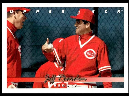 1993 Upper Deck Jeff Reardon Baseball Card #541