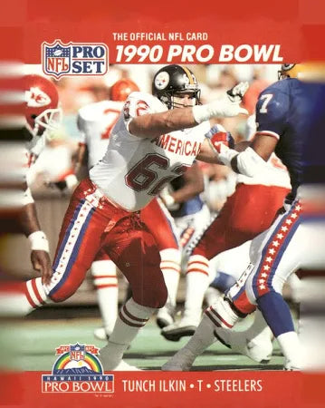 1990 NFL Pro Set Tunch Ilkin Football Card #346