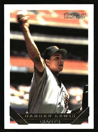 1993 Topps Darren Lewis Baseball Card #176