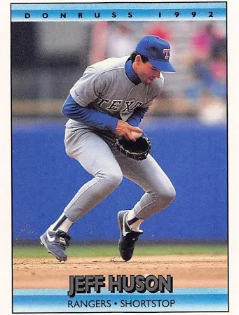 1992 Donruss Jeffrey Kent Huson Baseball Card #456