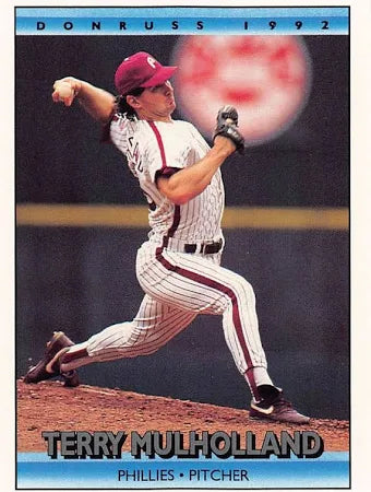 1992 Donruss Terence John Mulholland Baseball Card #268