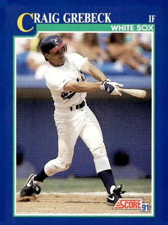 1991 Score Craig Grebeck Baseball Card #69