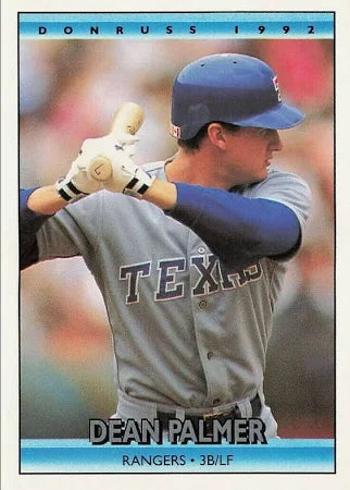 1992 Donruss Dean William Palmer Baseball Card #177