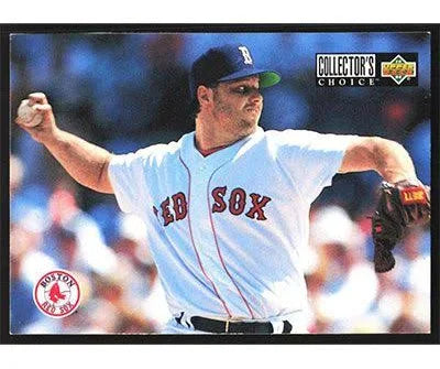 1994 Upper Deck Team Checklist Roger Clemens Baseball Card #348