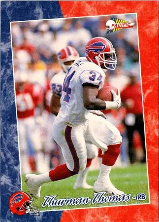 1993 Pacific Thurman Thomas Football Card #207