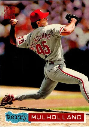 1994 Topps Stadium Club Terry Mulholland Baseball Card #222