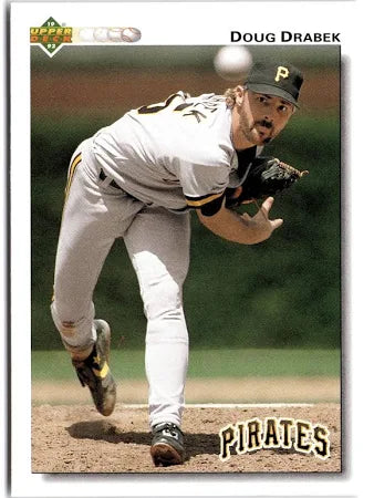 1991 Upper Deck Doug Drabek Baseball Card #221
