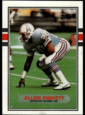 1989 Topps Allen Pinkett Football Card #105