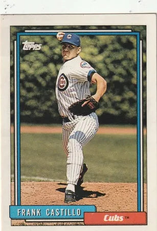 1992 Topps Frank Castillo Baseball Card #196