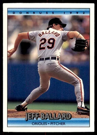 1992 Donruss Jeffrey Scott Ballard Baseball Card #74
