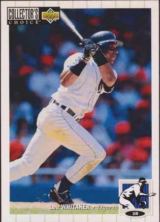 1994 Upper Deck Collectors Choice Lou Whitaker Baseball Card #291