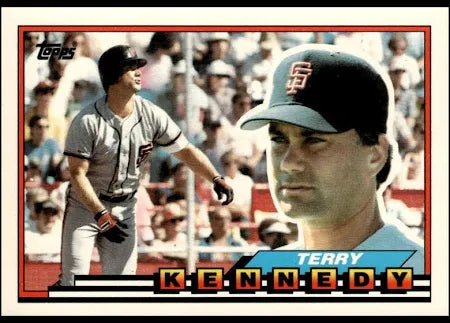 1989 Topps Terrence Edward Kennedy Baseball Card #180