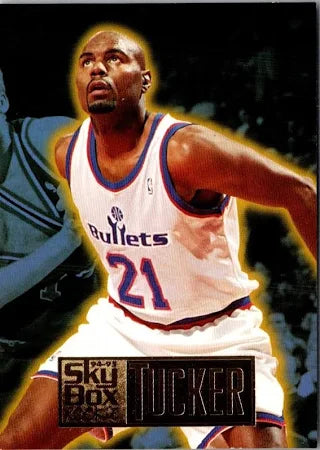 1995 Skybox Anthony Tucker Basketball Card #296