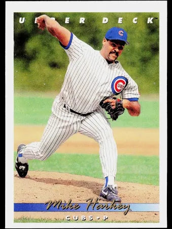 1993 Upper Deck Mike Harkey Baseball Card #610