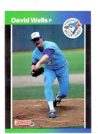 1989 Donruss David Lee Wells Baseball Card #307