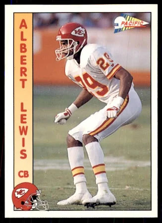 1992 Pacific Albert Lewis Football Card #462