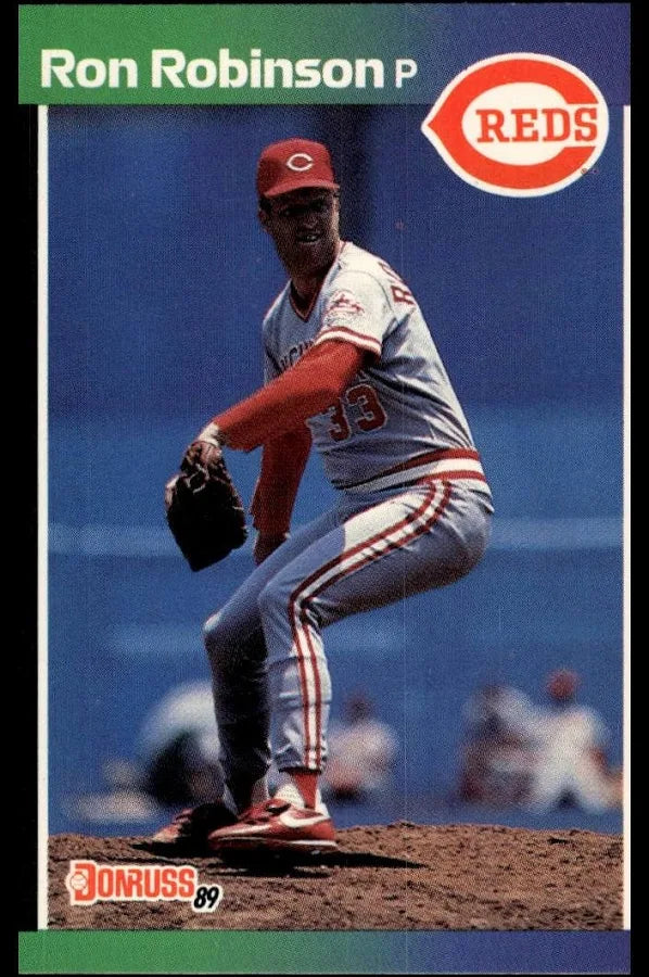 1989 Donruss Ronald (Ron) Dean Robinson Baseball Card #308