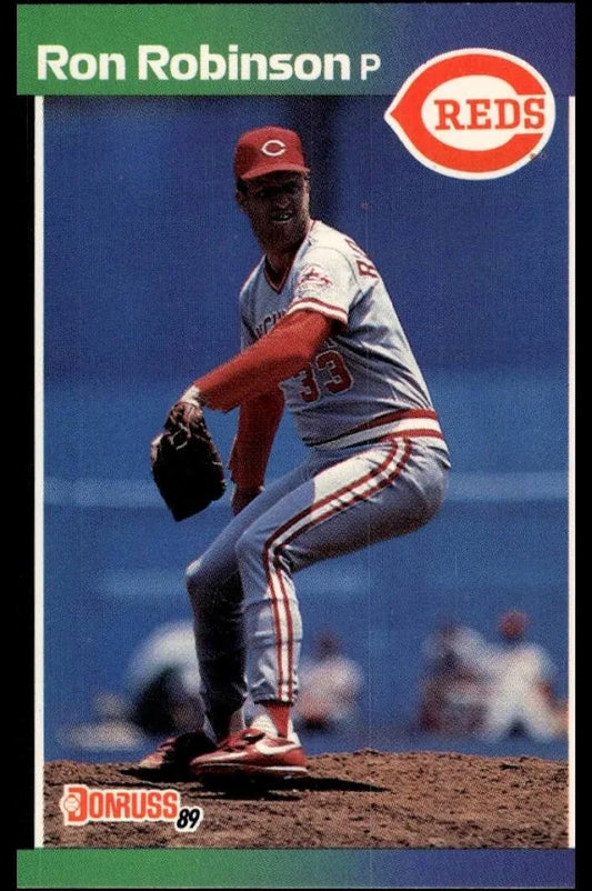 1989 Donruss Ronald (Ron) Dean Robinson Baseball Card #308