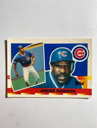 1990 Topps Andre Nolan Dawson Baseball Card #91