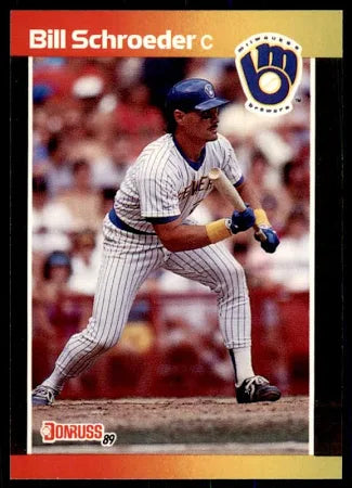 1989 Donruss Alfred (Bill) William Schroeder III Baseball Card #644