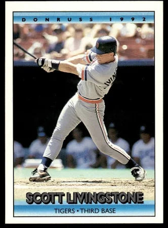 1992 Donruss Scott Louis Livingstone Baseball Card #675