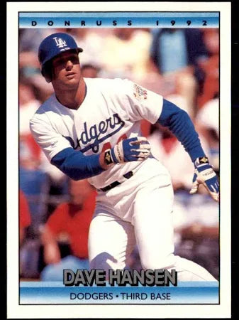 1992 Donruss David Andrew Hansen Baseball Card #506
