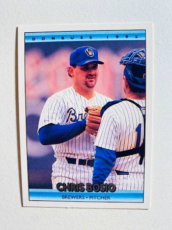1992 Donruss Christopher Louis Bosio Baseball Card #471