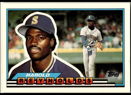 1989 Topps Harold Craig Reynolds Baseball Card #2