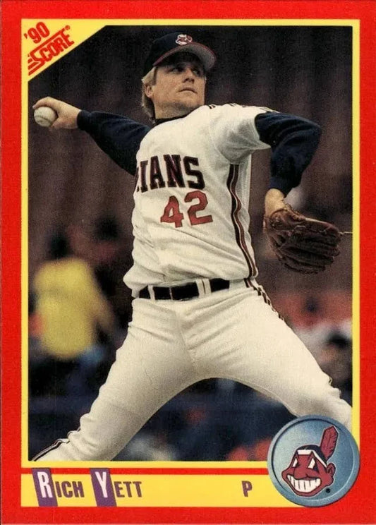 1990 Score Rich Yett Baseball Card #274